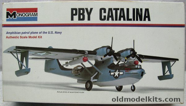 Monogram 1/104 Consolidated PBY-5A Catalina - White Box Issue, 6820 plastic model kit